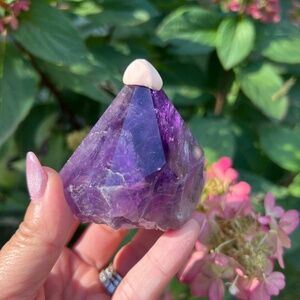 Amethyst (1) point | crystal